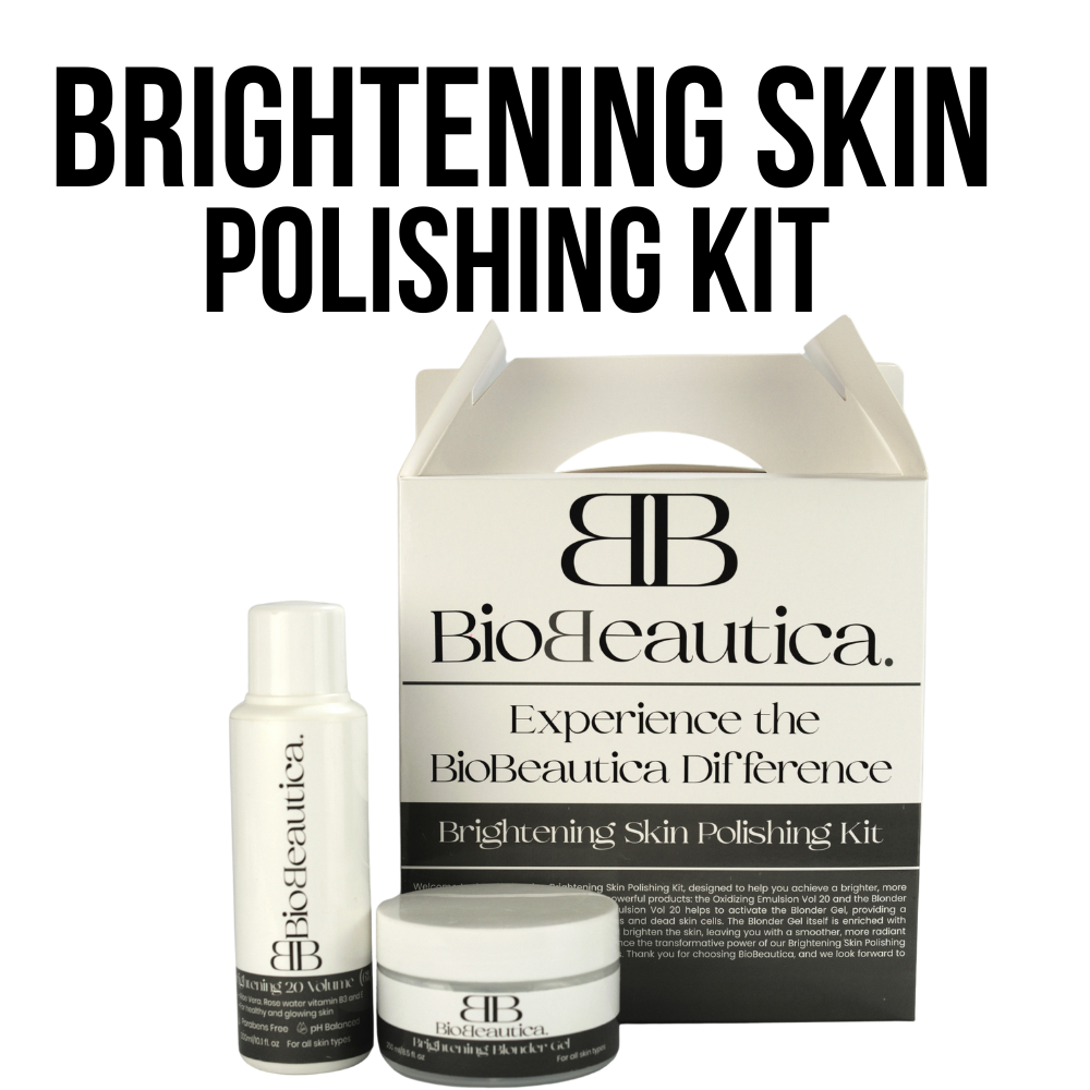 Brightening Skin Polish Kit (Blonder Powder & Volume)