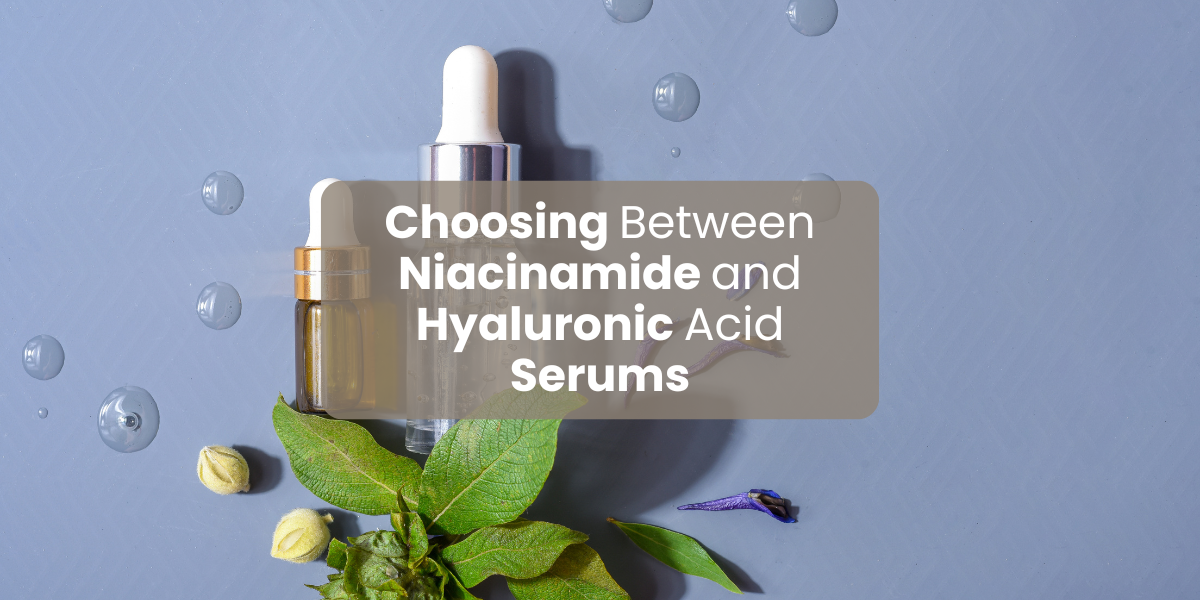 Choosing Between Niacinamide and Hyaluronic Acid Serums