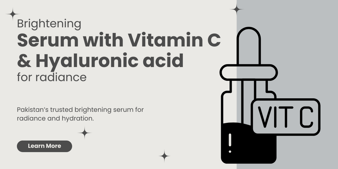 Brightening Serum with Vitamin C & Hyaluronic in Pakistan