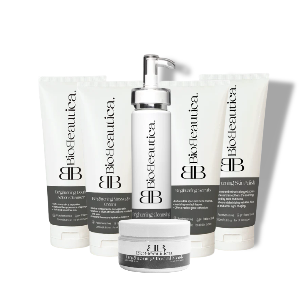 Complete Brightening Facial Kit – Glow in 6 Steps (No need Saloon)