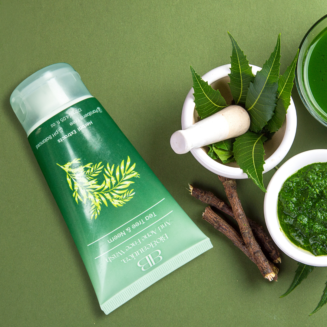 Anti-acne Facewash (Tea Tree & Neem)