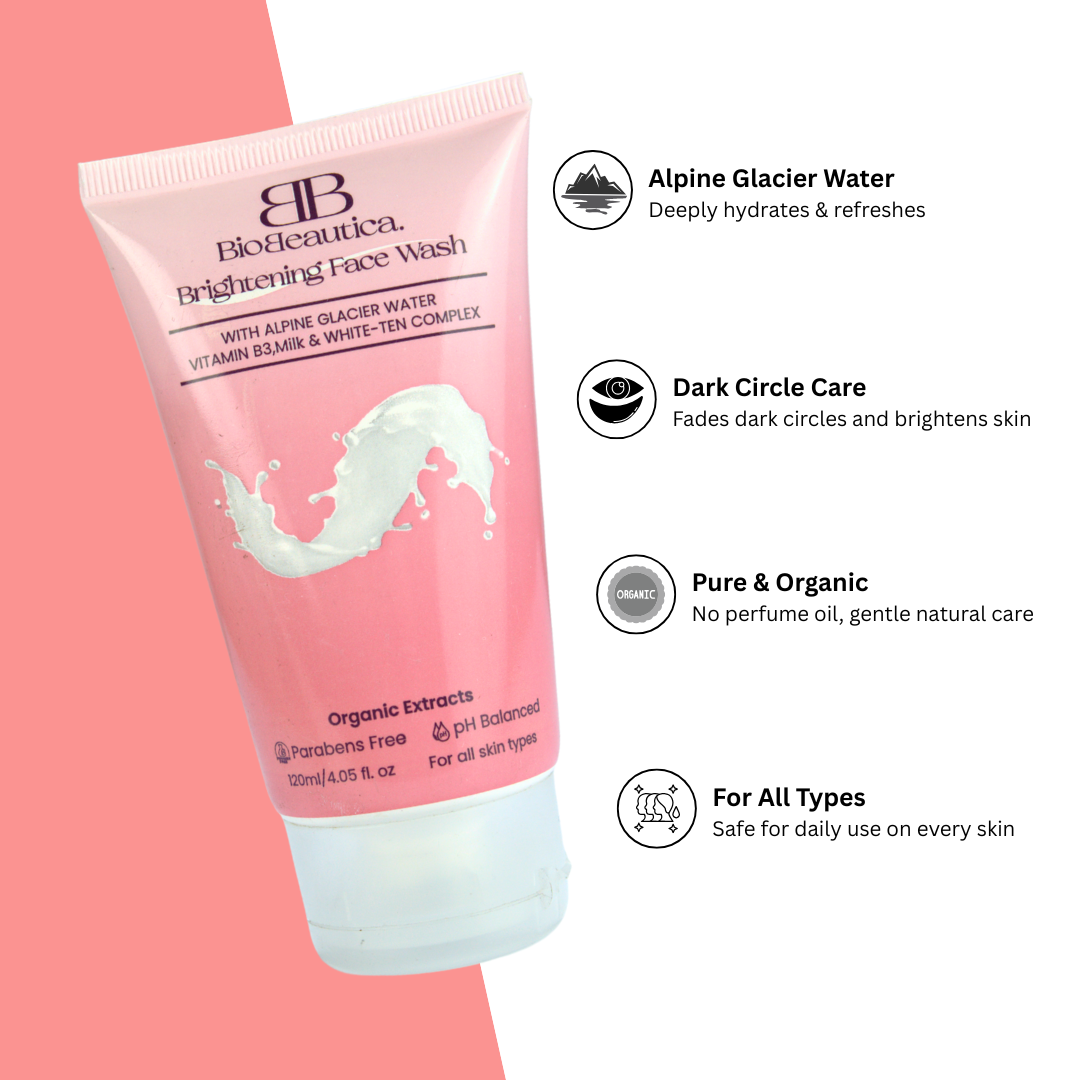 Brightening Facewash to Remove Dullness & Dark Circles
