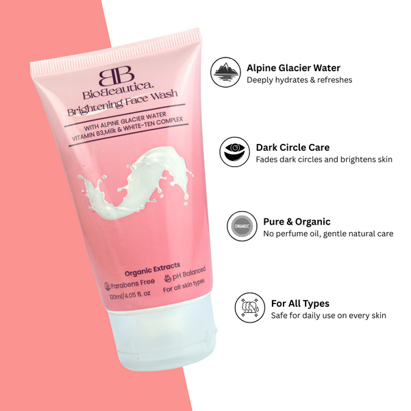 Brightening Facewash to Remove Dullness & Dark Circles