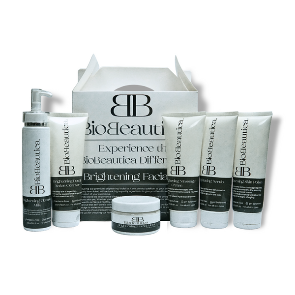 Complete Brightening Facial Kit – Glow in 6 Steps (No need Saloon)