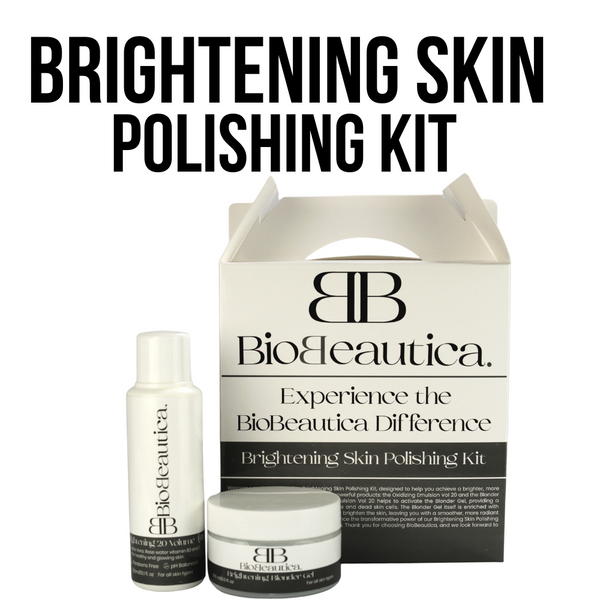Brightening Skin Polish Kit (Blonder Powder & Volume)