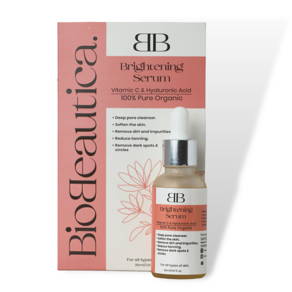 Brightening Serum - Vitamin C & Hyaluronic acid - biobeautica